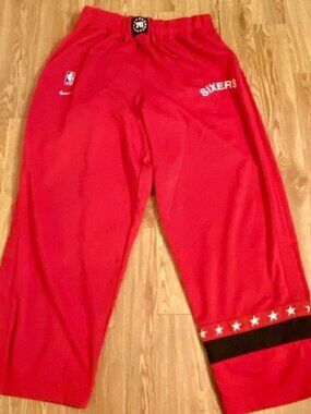 Philadelphia 76ers NBA Pants Sz XXL VTG Warm Up Pants K‎